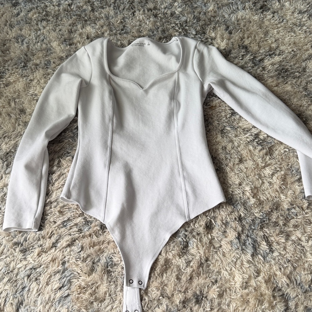 Abercrombie and Fitch White Women's Top